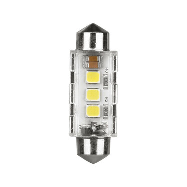 ΛΑΜΠΑΚΙΑ ΠΛΑΦΟΝΙΕΡΑΣ 12/24V 12x36mm 240/220lm 6.500K ΔΙΠΛΗΣ ΠΟΛ/ΤΑΣ LED CAN-BUS PRO-USER SERIES 1ΤΕΜ